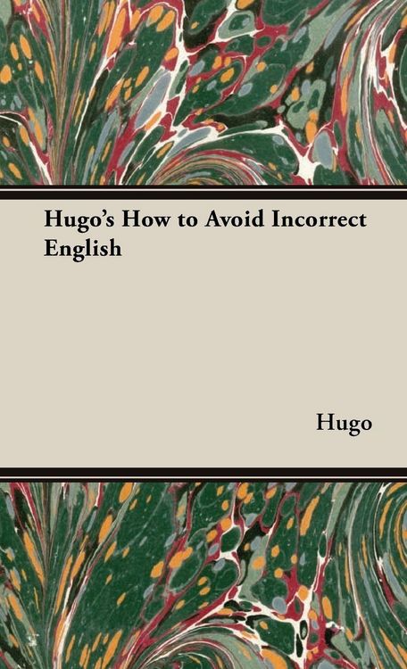 Produktbild: Hugo's How to Avoid Incorrect English
