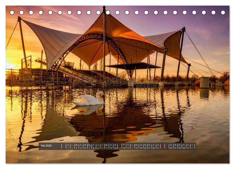 Produktbild: Magdeburg entdecken (Tischkalender 2026 DIN A5 quer), CALVENDO Monatskalender