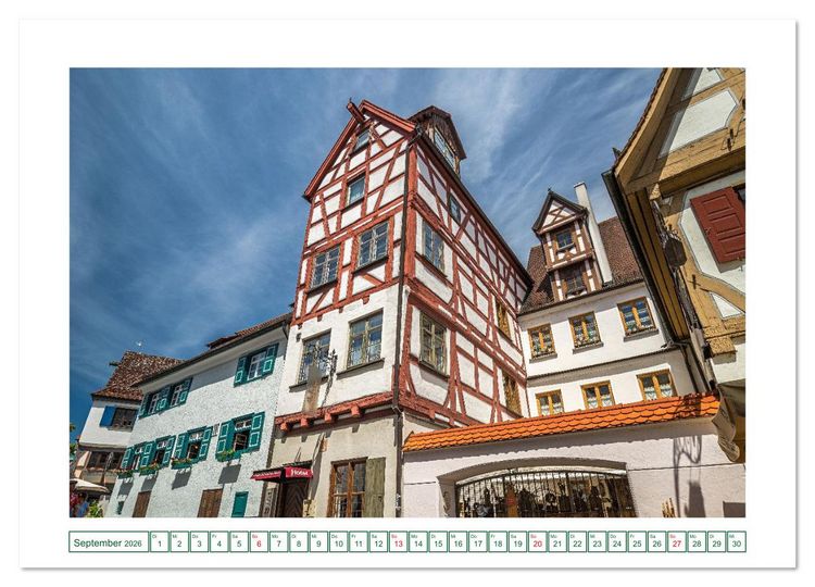 Produktbild: Ulm - H&uuml;bsche Gro&szlig;stadt an der Donau (Wandkalender 2026 DIN A2 quer), CALVENDO Monatskalender