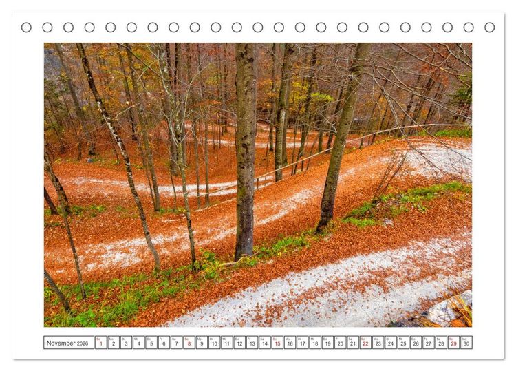 Produktbild: Sch&ouml;ne Wege im Salzburger Land (Tischkalender 2026 DIN A5 quer), CALVENDO Monatskalender