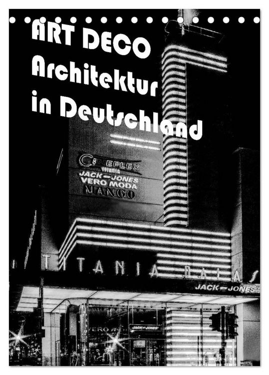 Produktbild: ART DECO Architektur in Deutschland (Tischkalender 2027 DIN A5 hoch), CALVENDO Monatskalender