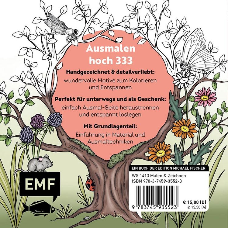 Produktbild: 333 Ausmalen &ndash;&nbsp;Wunder der Natur