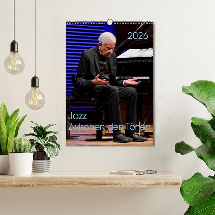 Produktbild: Jazz - Zwischen den T&ouml;nen (Wandkalender 2026 DIN A3 hoch), CALVENDO Monatskalender