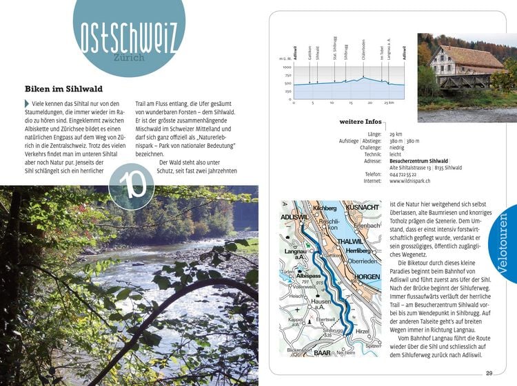 Produktbild: K&uuml;mmerly+Frey Erlebnis Schweiz Velotouren - F&uuml;hrer
