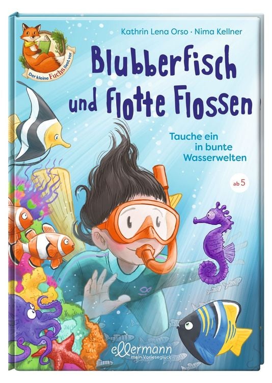 Produktbild: Der kleine Fuchs liest vor. Blubberfisch und flotte Flossen