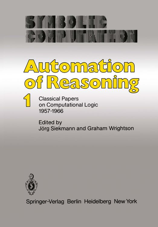 Produktbild: Automation of Reasoning