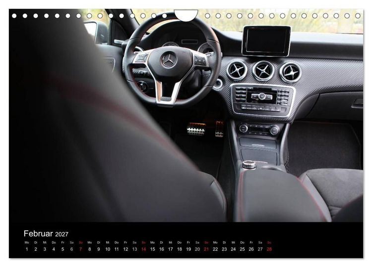 Produktbild: Mercedes-Benz A-Klasse (Wandkalender 2027 DIN A4 quer), CALVENDO Monatskalender
