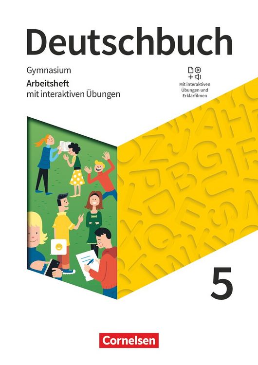 Produktbild: Deutschbuch Gymnasium - 2019 - 5. Klasse - Arbeitsheft mit interaktiven &Uuml;bungen online mit L&ouml;sungen
