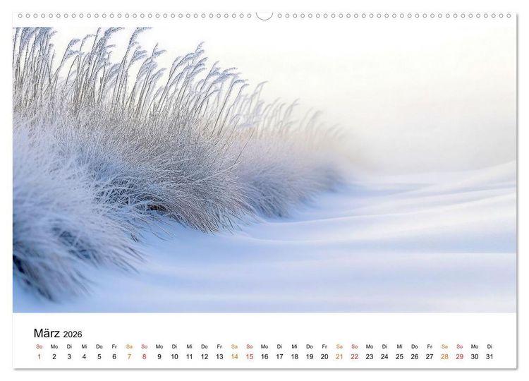 Produktbild: Winterzauber - Nordwind und Schneegest&ouml;ber (Wandkalender 2026 DIN A2 quer), CALVENDO Monatskalender