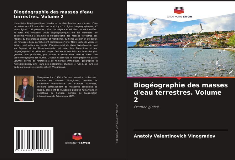 Produktbild: Biog&eacute;ographie des masses d'eau terrestres. Volume 2