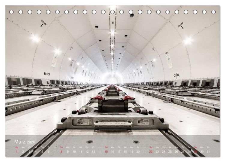 Produktbild: Boeing 777 Freighter (Tischkalender 2026 DIN A5 quer), CALVENDO Monatskalender