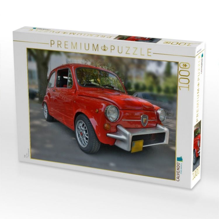 Produktbild: CALVENDO Puzzle Fiat | 1000 Teile Lege-Gr&ouml;&szlig;e 64x48cm Foto-Puzzle f&uuml;r gl&uuml;ckliche Stunden