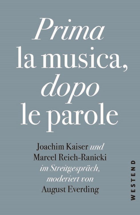Produktbild: Prima la musica, dopo le parole