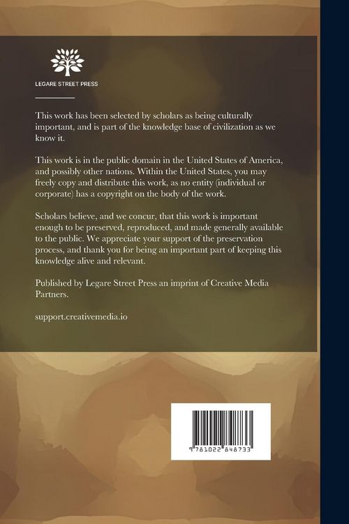 Produktbild: Classification: Class C: Auxiliary Sciences of History: Printed As Manuscript