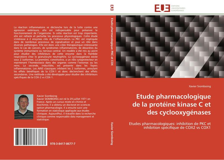 Produktbild: Etude pharmacologique de la prot&eacute;ine kinase C et des cyclooxyg&eacute;nases