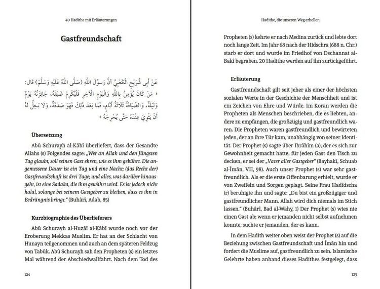 Produktbild: 40 Hadithe mit Erl&auml;uterungen