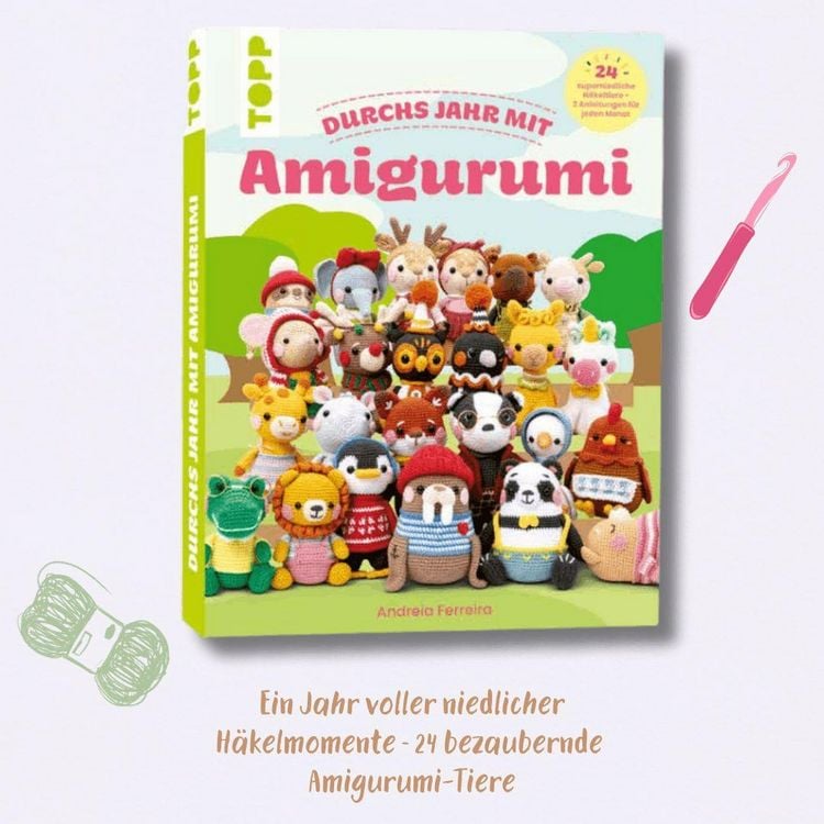 Produktbild: Durchs Jahr mit Amigurumi