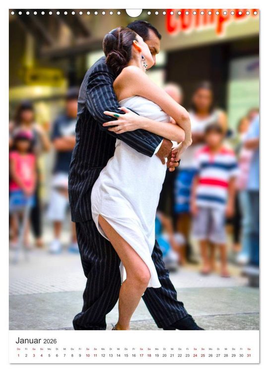 Produktbild: Leidenschaftlicher Tango (Wandkalender 2026 DIN A3 hoch), CALVENDO Monatskalender