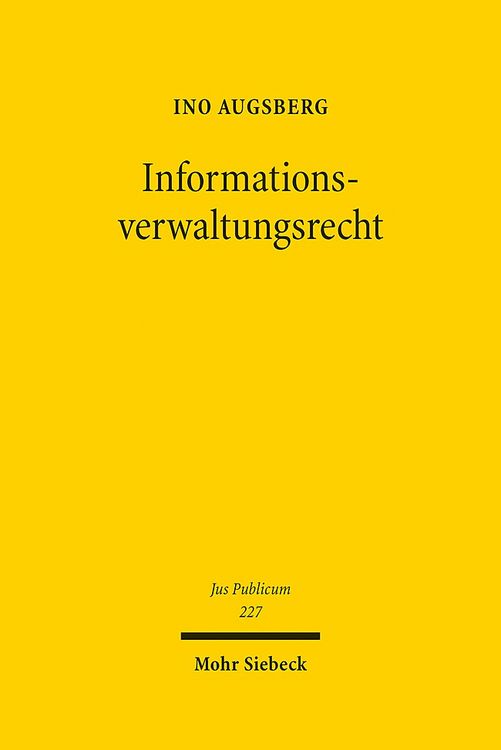 Produktbild: Informationsverwaltungsrecht