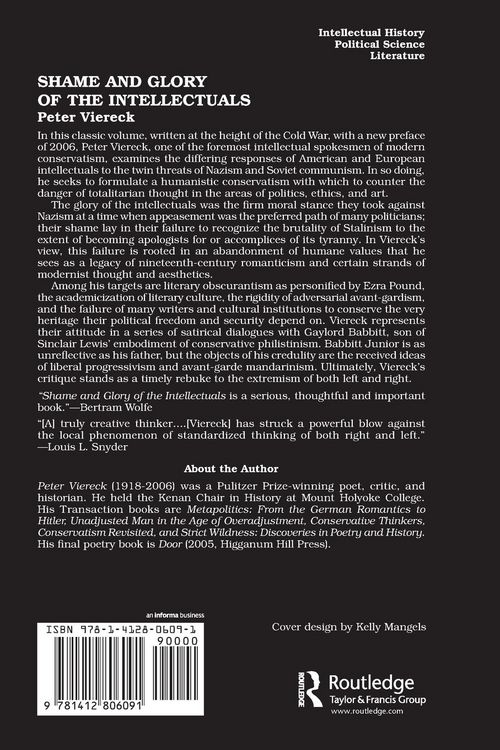 Produktbild: Shame and Glory of the Intellectuals
