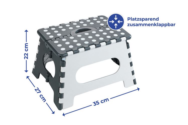 Produktbild: Klapphocker Mod. Secura, extrem belastbar bis 350 kg
