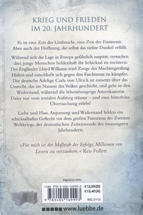 Produktbild: Winter der Welt / Jahrhundert-Saga Bd. 2