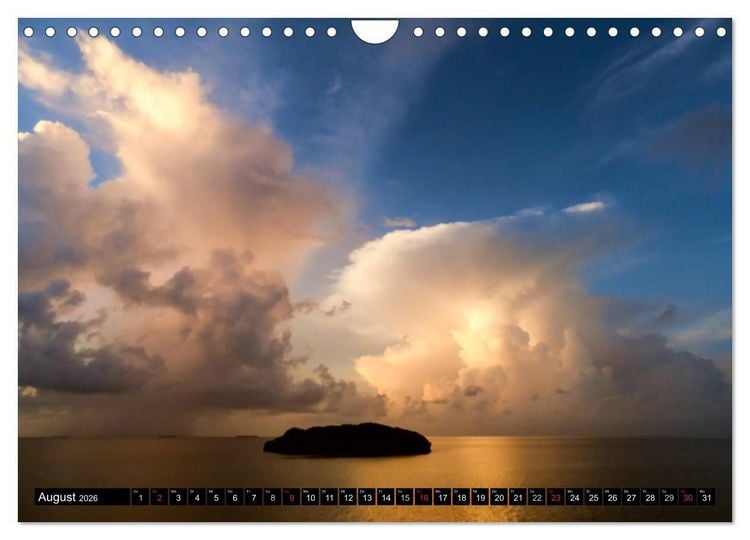 Produktbild: Sonnenunterg&auml;nge &bull; Traumhafte Farbspiele (Wandkalender 2026 DIN A4 quer), CALVENDO Monatskalender