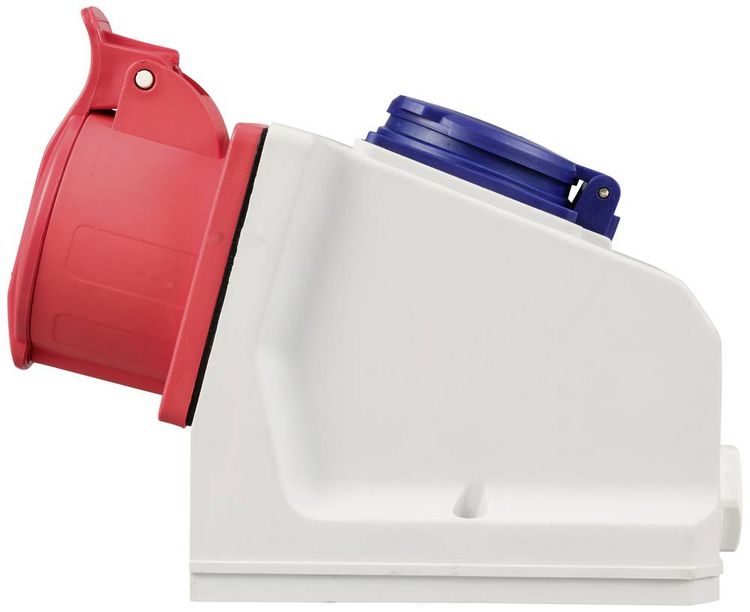 Produktbild: Sygonix SY-6271370 CEE Wandsteckdose 16A 5polig 415 V/AC 1St.
