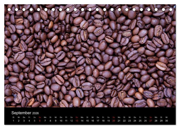 Produktbild: Kaffee & Schokolade (Tischkalender 2026 DIN A5 quer), CALVENDO Monatskalender