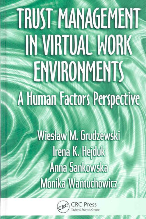 Produktbild: Wieslaw M. Grudzewski: Trust Management in Virtual Work Envi