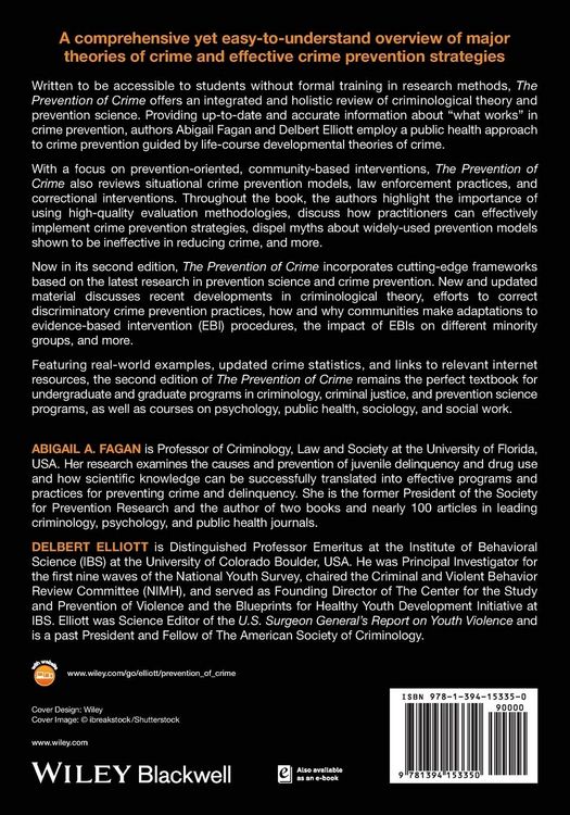 Produktbild: Fagan, A: Prevention of Crime