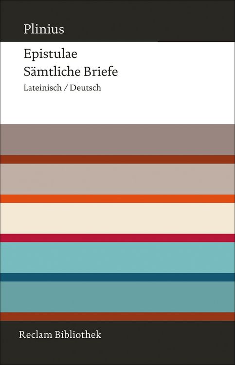 Produktbild: Epistulae / S&auml;mtliche Briefe