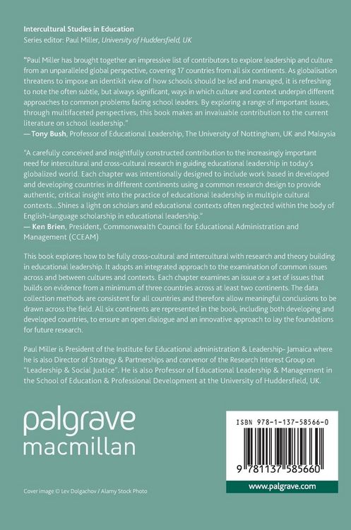 Produktbild: Cultures of Educational Leadership