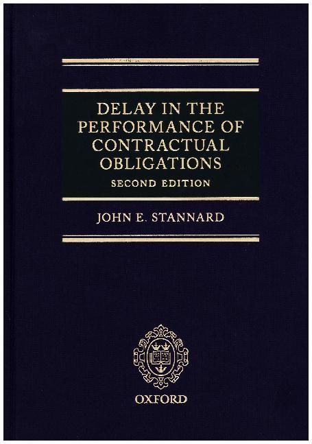 Produktbild: Delay in the Performance of Contractual Obligations