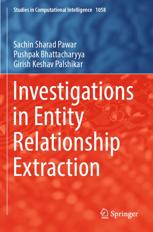 Produktbild: Investigations in Entity Relationship Extraction