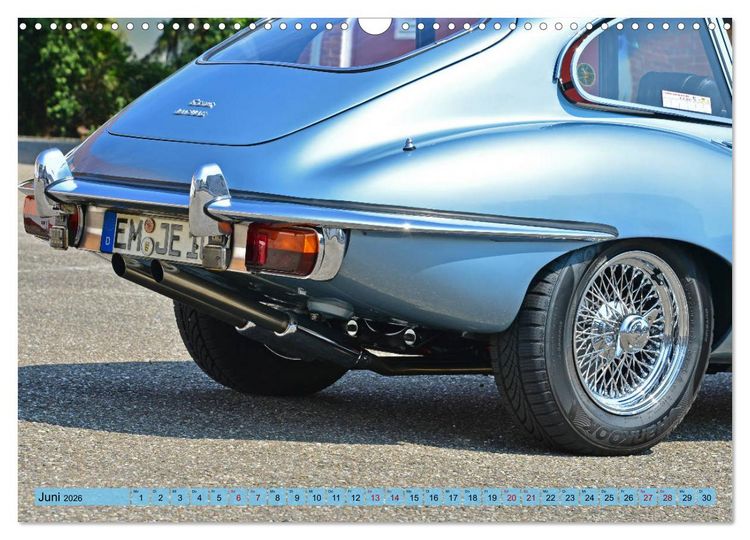 Produktbild: Jaguar E-Type - Die Raubkatze (Wandkalender 2026 DIN A3 quer), CALVENDO Monatskalender