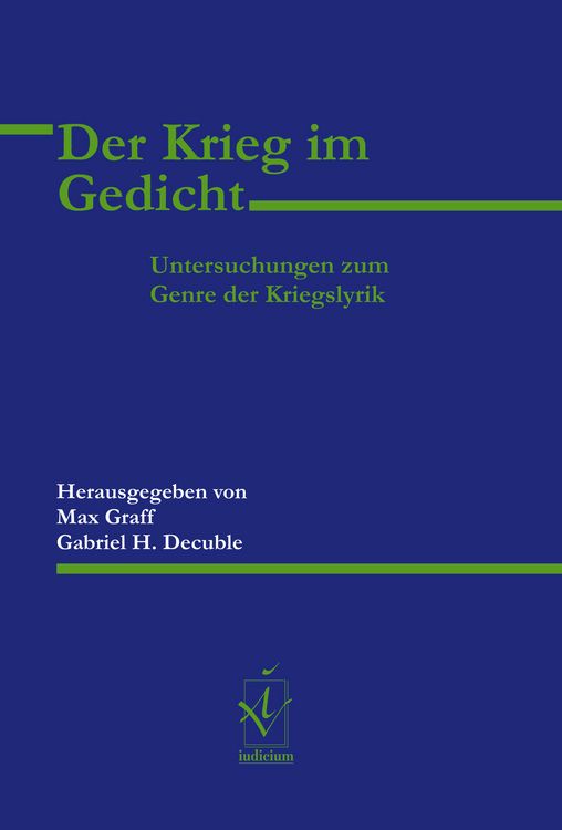 Produktbild: Der Krieg im Gedicht