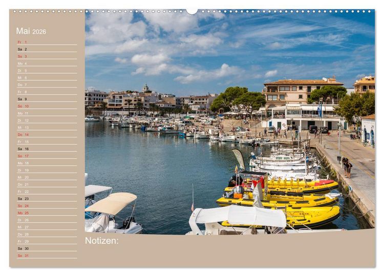Produktbild: Im Osten von Mallorca (Wandkalender 2026 DIN A2 quer), CALVENDO Monatskalender