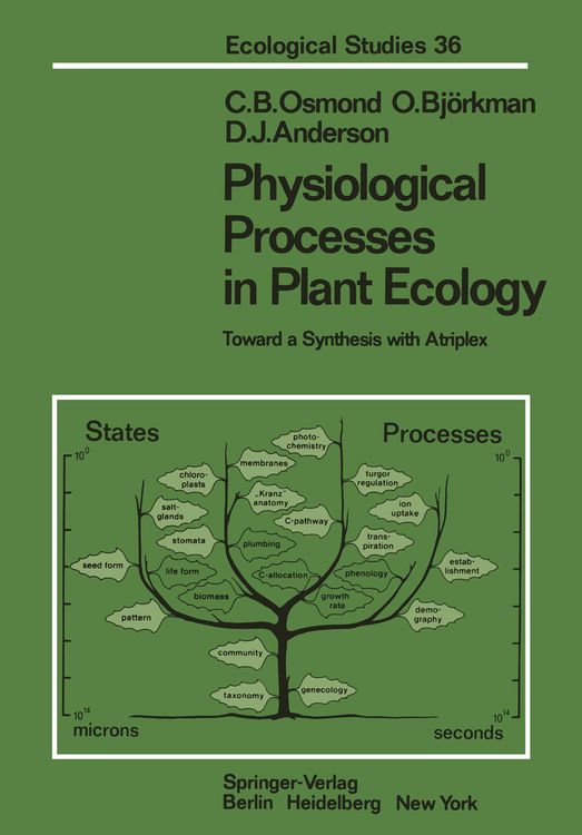 Produktbild: Physiological Processes in Plant Ecology