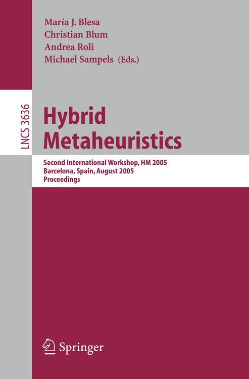 Produktbild: Hybrid Metaheuristics