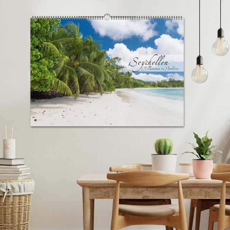 Produktbild: Seychellen - Willkommen im Paradies (Wandkalender 2026 DIN A2 quer), CALVENDO Monatskalender