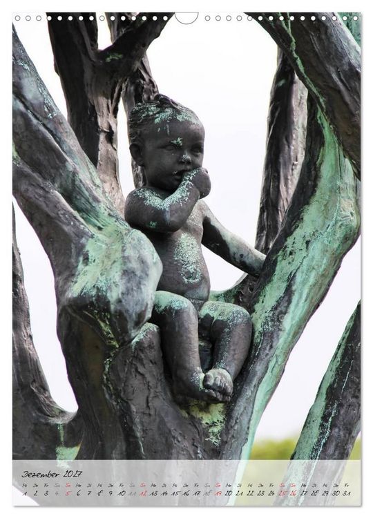 Produktbild: Vigeland (Wandkalender 2027 DIN A3 hoch), CALVENDO Monatskalender