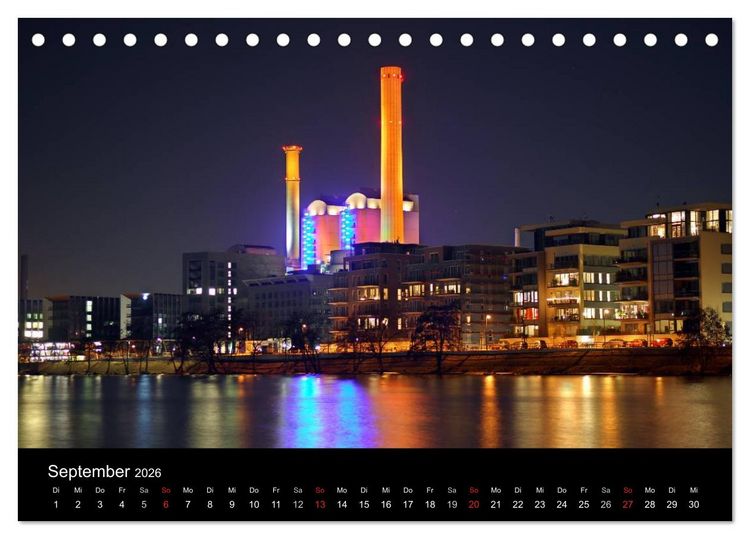 Produktbild: Frankfurt am Main (Tischkalender 2026 DIN A5 quer), CALVENDO Monatskalender