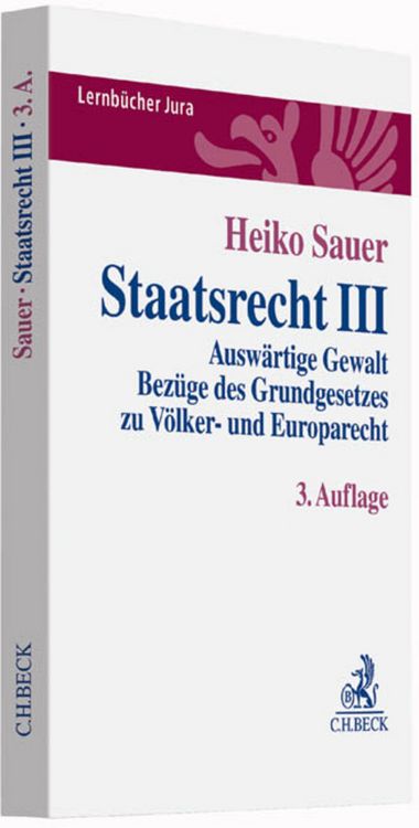 Produktbild: Staatsrecht III