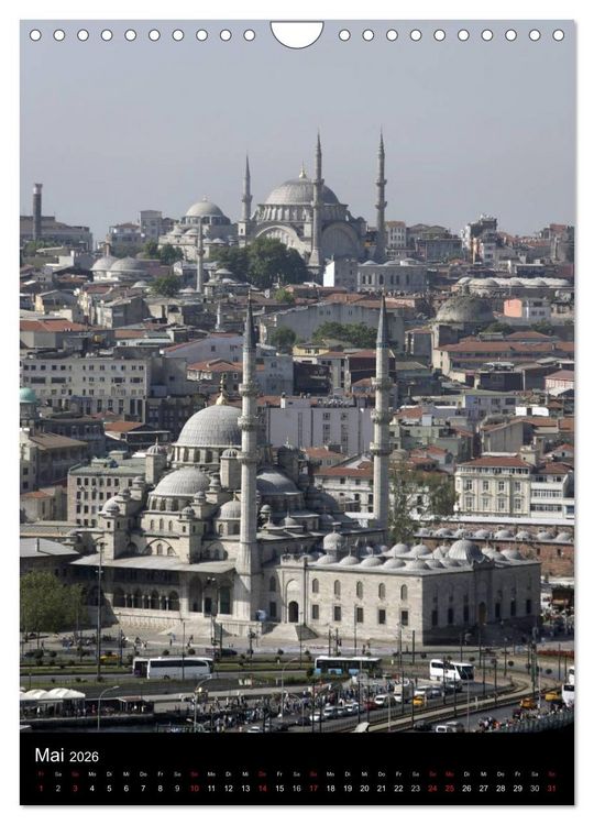 Produktbild: Istanbul, die Perle am Bosporus (Wandkalender 2026 DIN A4 hoch), CALVENDO Monatskalender