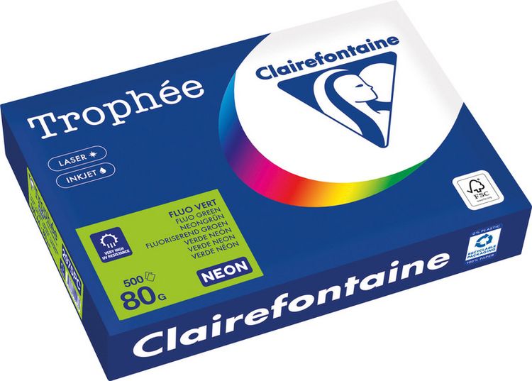 Produktbild: Kopierpapier A4 80g neongr&uuml;n