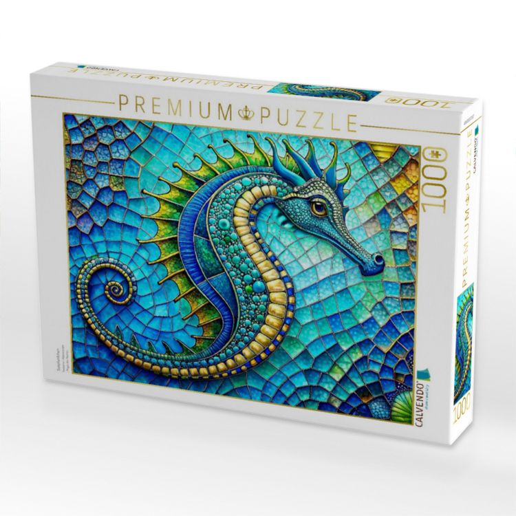 Produktbild: CALVENDO Puzzle Seepferdchen | 1000 Teile Lege-Größe 64x48cm Foto-Puzzle für glückliche Stunden