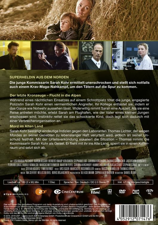 Produktbild: Sarah Kohr 1: Der letzte Kronzeuge / Mord im Alten Land