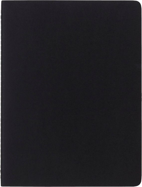 Produktbild: Moleskine Cahier Extra Large kariert schwarz. 3er Pack