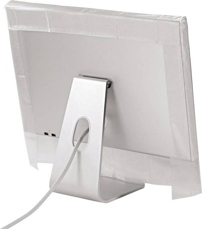 Produktbild: Hama 00113817 Staubschutzhaube Monitor Transparent (L x B x H) 620 x 80 x 440mm